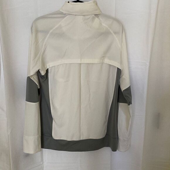 Mens Under Armour Golf Jacker With Fold-Away Hood & Rop of the Rock Emblem, Whit - Picture 9 of 11